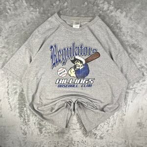 VTG 2012 Regulators Billings Baseball Club Patriot Graphic T-shirt Size XL